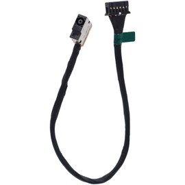 Deal4GO 200W DC-in Power Jack Cable Charging Port L71032-S75 Replacement for HP 15-FA 15-FB 15-FA0025NR 15-FB0028NR 15-FA0031DX, Black, CBL00876-0210