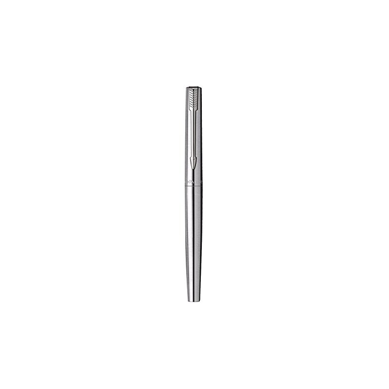Parker Jotter Stainless Steel Chrome Trim Fountain Pen Medium Nib