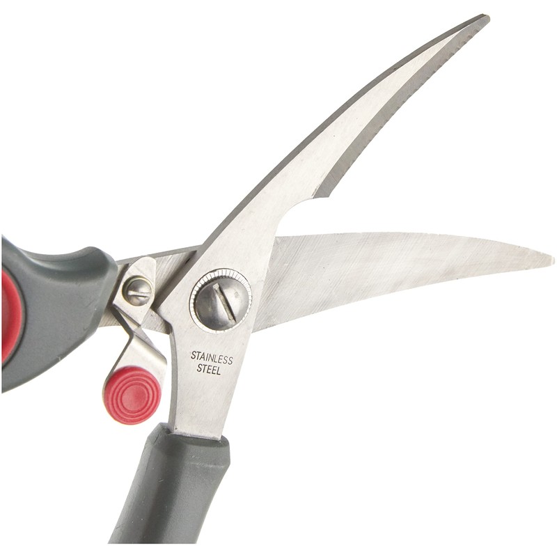 Metaltex Soft Touch 251801 Poultry and All-Purpose Scissors