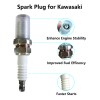 JINFANNIBI Spark Plug Wire Kit for Kawasaki Mule PRO FXT