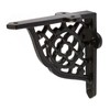 Hammer and Tongs - Honeycomb Iron Shelf Bracket - D100mm