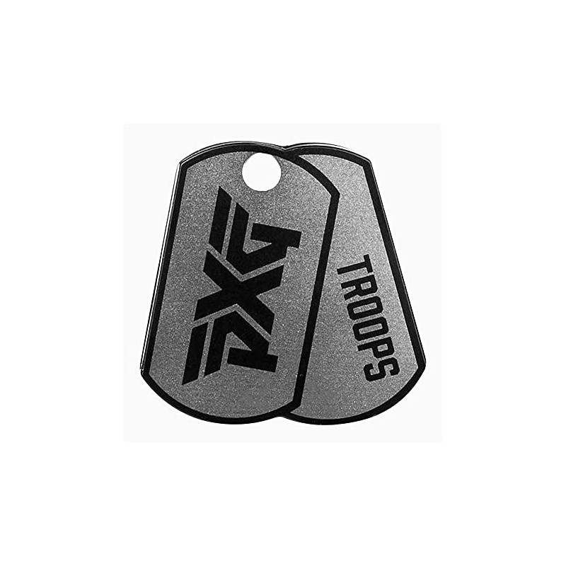 PXG PXG Troops Dog Tag Ball Marker A-UAC22-FM Black