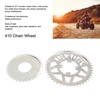 Metal Steel 410 Chain Sprocket 410 Flower Disc Sprocket Set