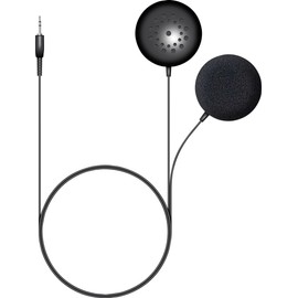 Electrovision Twin Pillow Speaker 3.5mm Stereo Jack Plug for Discreet Listening to Voice and Music 2.9m Cable At Home, Bes, Traveling