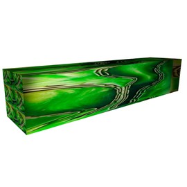 Peachtree Woodworking Supply Color Splash Acrylic Pen Blank 3/4" x 3/4" x 5" Per Blank. Color Splash Patterns May Slightly Vary