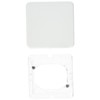 Berker 155009 Rocker Flush-mounted splash-protected IP44 polar white, glossy