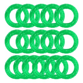 Kaberalty Weed Eater String,0.095" Trimmer Line of 288Feet,Pre-Cut Trimmer Line for Universal Replacement,Triangle Weed Wacker String Fits Medium& Heavy Grass&Weeds (16Pack)
