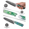 SANMUZUO Santoku Knife - 7 inch - Xuan Series -