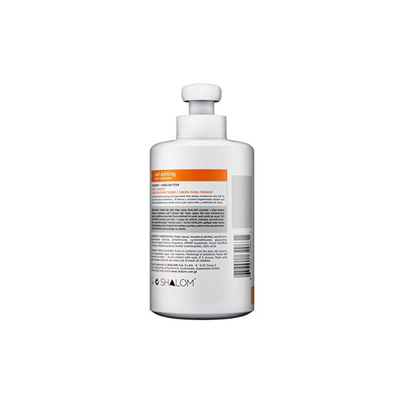 Shalom LEAVE IN CONDITIONER COCONUT AND SHEA BUTTER