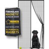 Magnetic Screen Door Strong Fiberglass Model – Fine Weave See-Through