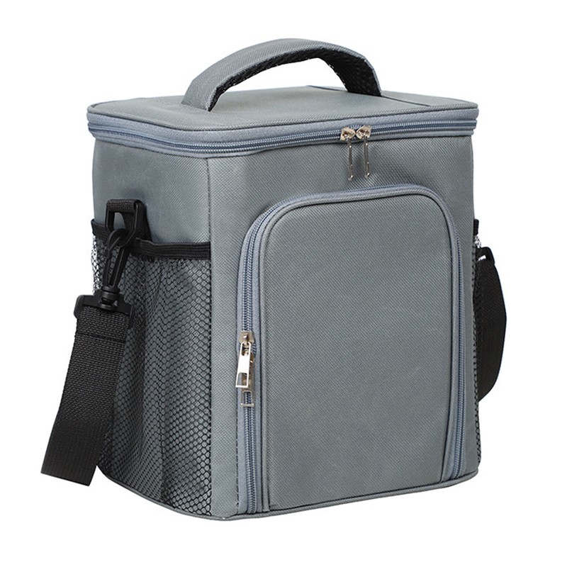 Insulated Bag Large Capacity Oxford Cloth Aluminum Foil Adjustable Shoulder