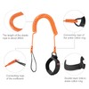 Tusenpy 10 ft Surf Leash, Retractable Surfboard Leash, Safety Lead,