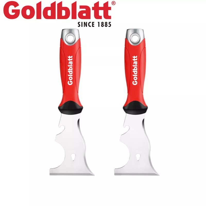 Goldblatt 2PC 9-in-1 Paint Scraper Tool Heavy Duty Stainless Steel