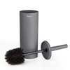 Rayen Toilet Brush with Lid Grey 37 x 9.2 cm
