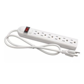 Yuqing Multicontactos Barra 6 Salidas Protección Sobrecarga