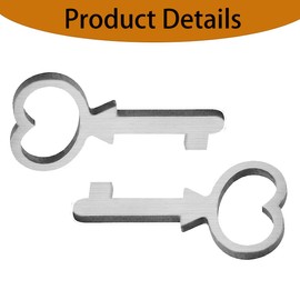 Rsoise Cedar Box Key, Replacement for Lane Mini Keepsake Boxes, Key Lock, Metal, 2PC