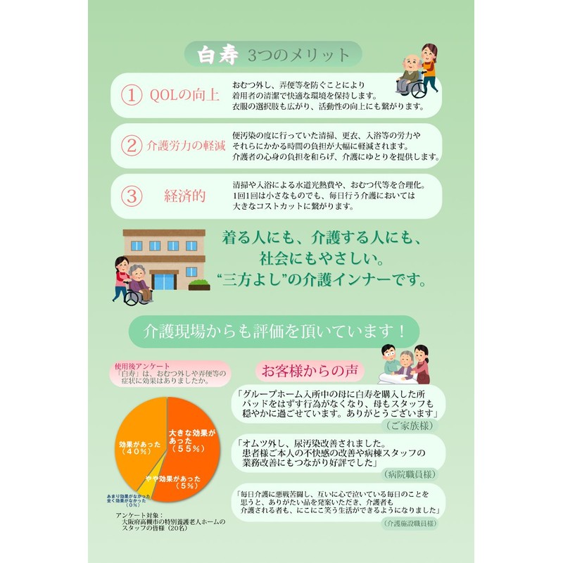 W - 003-L (3/4 Sleeves) Rabbit House for Nursing Goods