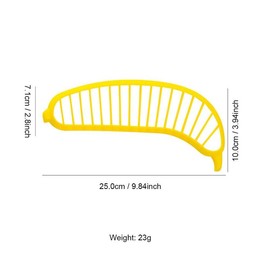 Banana Slicer, 1 Count Reusable Banana Cutter, Fruit Slicer, Kitchen Gadgets for Home Kitchen