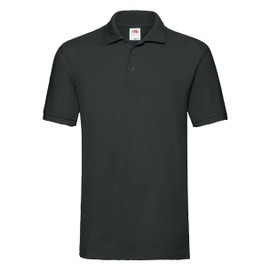 Fruit of the Loom Fruit of The Loom Men's Polo Shirt - Black - Large