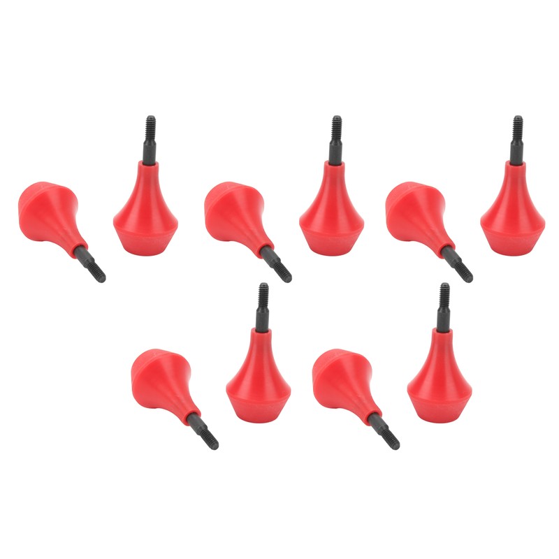 10PCS Archery Arrow Head Safety Arrow Tips Screw in Nylon