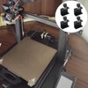 JJHXSM 4pcs 3D Printer Heating Bed Clamp Glass Clips Clamps