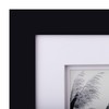 Gallery Solutions - 16"x20" Flat Black Wall Picture Frame -