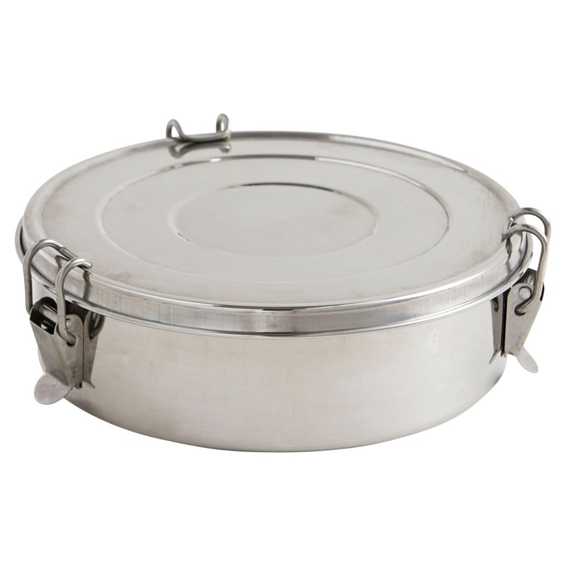 IMUSA 1.5Qt Stainless Steel Flan Mold with Lid, Round Baking