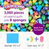 Colorations 3D Building Puffs & Shapes - 3008 Pieces