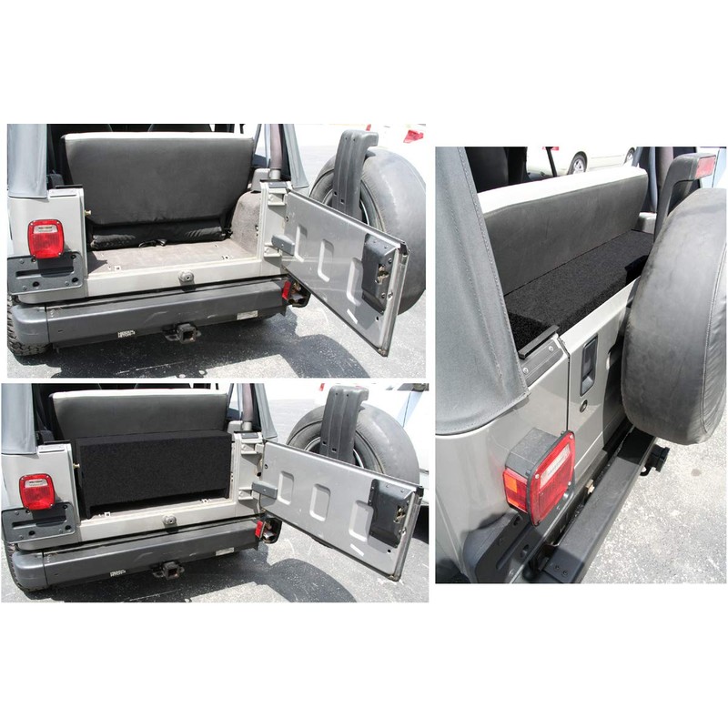 American Sound Connection JEEP2X10RL Compatible with Wrangler YJ & TJ