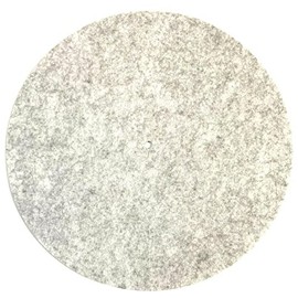 Lunar Gray Felt Turntable Slipmat 12-inch Vinyl Record DJ Pro Platter Slip Mat (4 Slipmats)