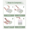 Narwey Compression Packing Cubes for Carry on Suitcase and Backpack,
