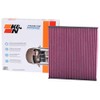 K&N Filters Cabin Air Filter Dashboard Activated Carbon DVF5057
