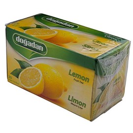 Dogadan Premium Lemon Fruit Tea Bags ( 1 Box / 20 teabags)