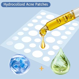 Ballphl Acne Patches-Spot Patches of Hydrocolloid Pimple Patches for All Skin Types, Anti Acne Dots, Spot Treatment Pimple Stickers(252 Patches)