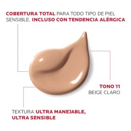 Base Fluida Correctora Toleriane Make Up Tono 11 30 Ml Momento De Aplicación Día/noche Tipo De Piel Todo Tipo De Piel