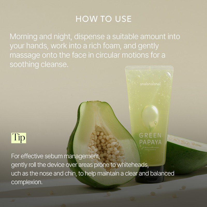 shaishaishai [shaishaishai]Green Papaya pH Balanced Cleanser 150ml