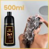 Shampoo Tinte Cubre Canas Natural Cabello Barba Jengibre F