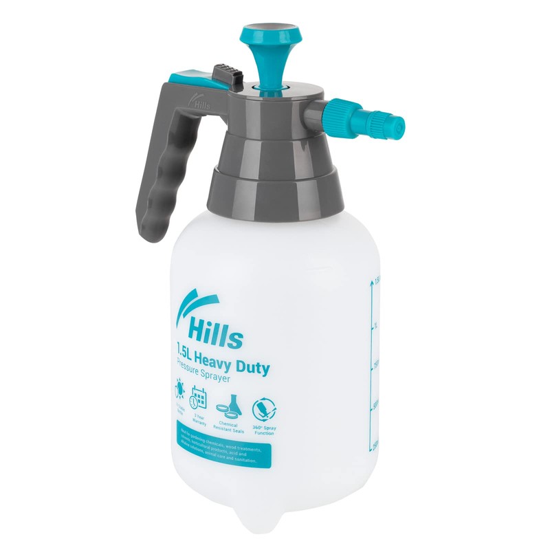 Hills Heavy Duty Sprayer, 1.5 Liter Capacity Multicolor