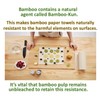 Purafide 100% Bamboo Paper Towels, Tree-Free, Chemical-Free, Lint-Free, Durable, Absorbent,