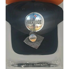 DOMINO'S Pizza Summer Of Service 2023 Hat, Ink Pen & Hat Pin