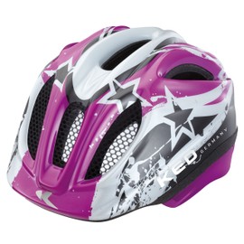 KED Fahrradhelm Meggy, Violet Stars, 44-49 cm, 15409180XS
