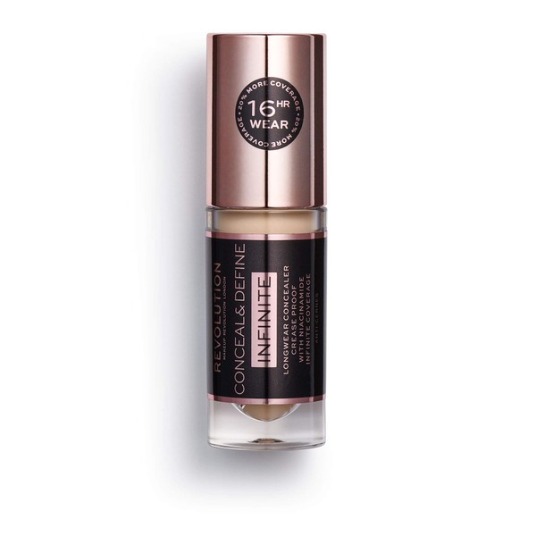 Revolution Conceal and Define Infinite Longwear Concealer 5 ml, C8.5