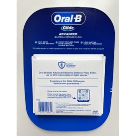Oral-B Oral B Glide Bacteria Defense Floss Advanced Floss 6 pks ( total 288.7YD )  NEW!