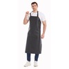 Nanxson Unisex PU Waterproof Adjustable Aprons Work Apron Meat Apron