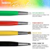 Fiberglass Pen Scratch Brush Set - Jewelry Cleaning Brush with