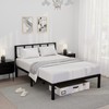 14 Inch Bamboo Bed Frame – Solid Wood Platform Bed