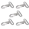 Amadget 5 Pcs Stainless Steel Bimini Strap Snaps Hooks for
