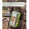 Uxwuy Waterproof Dry Box Protective Hard Case - Olive Green