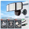 Onforu 130W Flood Lights Outdoor, 13000LM Brightness LED Light Outside,