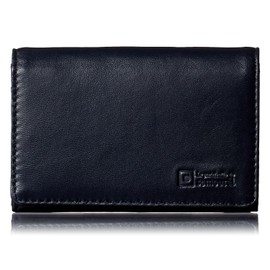 ¢Le portefeuille dusamoural [Ultra Lightweight Only 1.2 oz (35 g)] Men's Simple, Lightweight and Thin Business Card Holder, NAVY